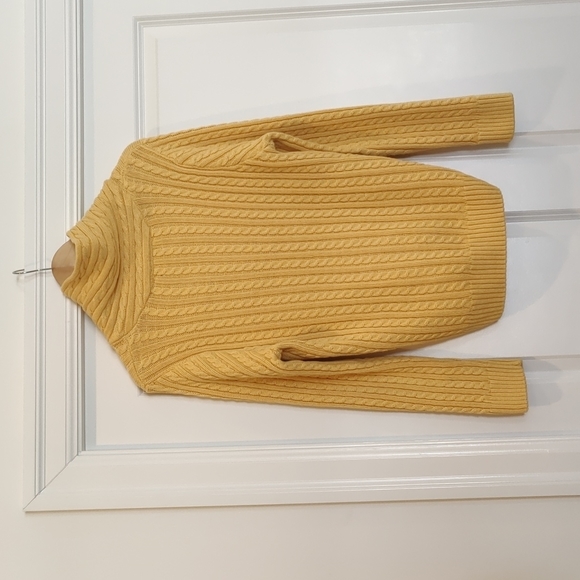 Jeanne Pierre sweater size L yellow - Picture 7 of 7